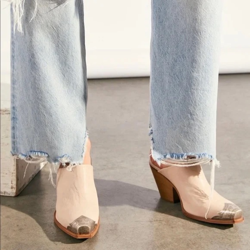 Free People Bayden Western Mules